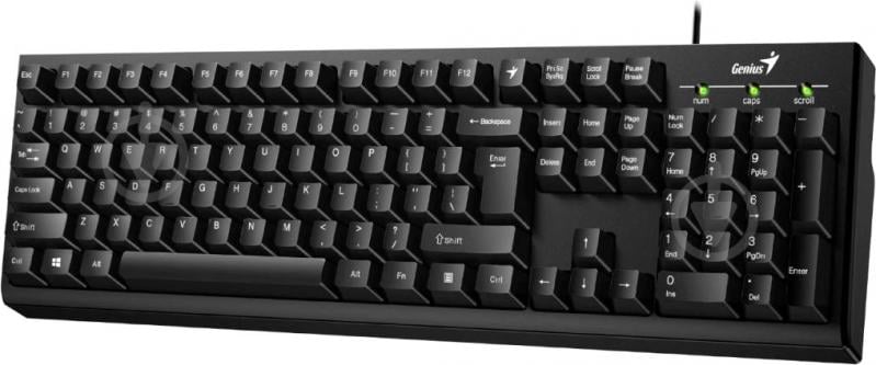 Клавіатура Genius KB-100 (31300005410) Smart black - фото 2