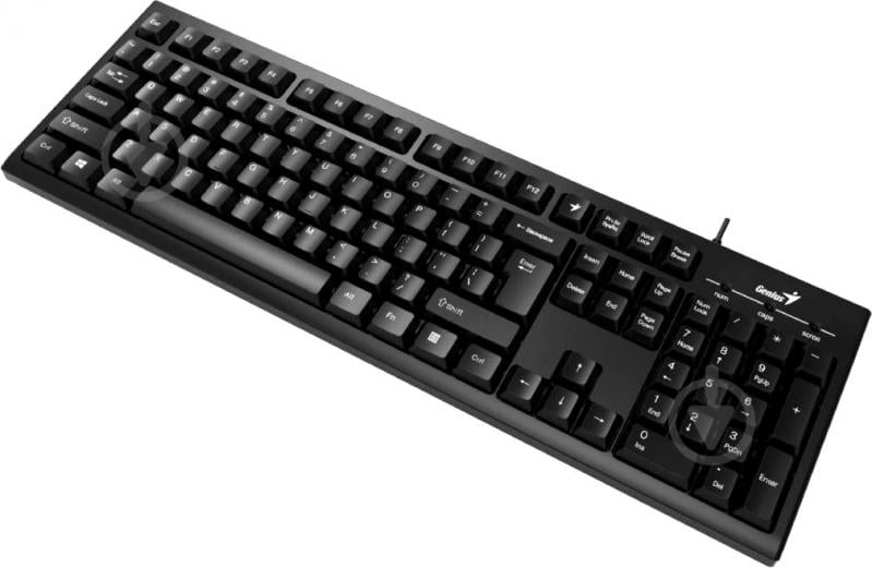 Клавіатура Genius KB-100 (31300005410) Smart black - фото 3