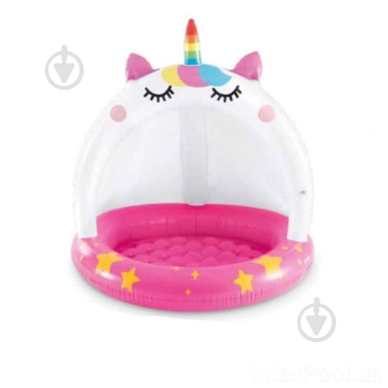 Бассейн надувной Intex Единорог 58438 - фото 1 Бассейн надувной Intex Единорог 58438 - фото 1