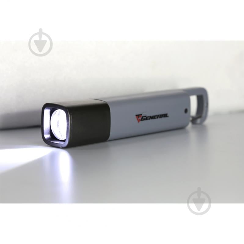 Фонарик TheGeneral Orion 200 Lm серый с черным 100020219TG-07 - фото 2 Фонарик TheGeneral Orion 200 Lm серый с черным 100020219TG-07 - фото 2