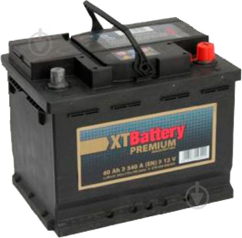 Аккумулятор автомобильный XT Battery 6СТ-62 62Ah 540A 12V BAT PREMIUM 60 «+» справа (BAT PREMIUM 60) - фото 1