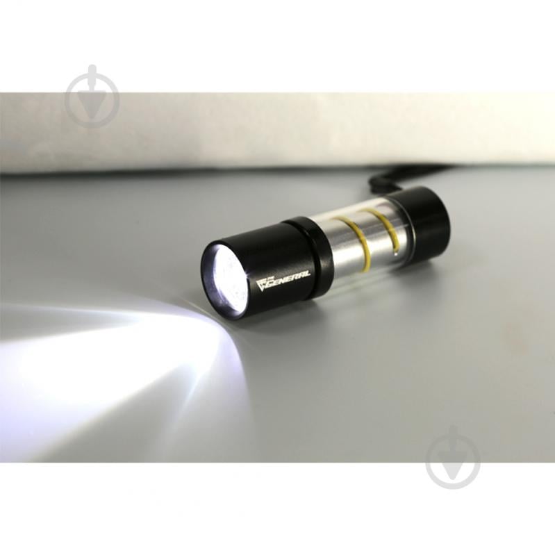 Ліхтарик TheGeneral Eridan 2 в 1 65 Lm чорний із білим 100020122TG-08 - фото 4 Ліхтарик TheGeneral Eridan 2 в 1 65 Lm чорний із білим 100020122TG-08 - фото 4