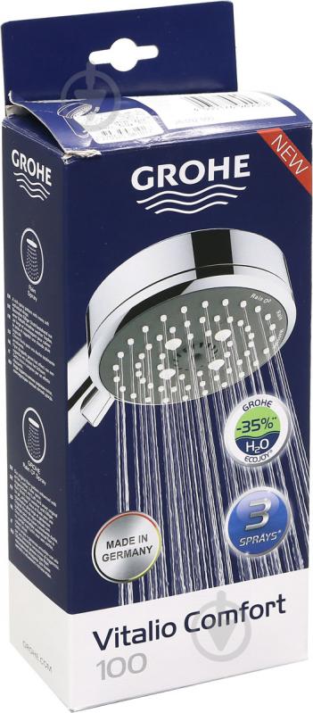 Ручной душ Grohe Vitalio Comfort 100 (26092000) - фото 3