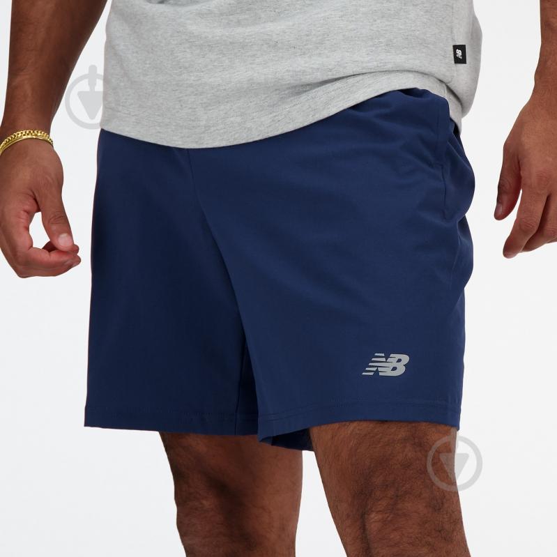Шорты New Balance MS41232NNY р. M синий - фото 4