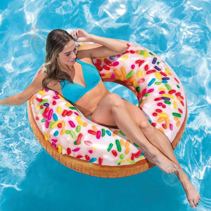Коло надувне Intex Sprinkle Donut Tube 56263 - фото 2