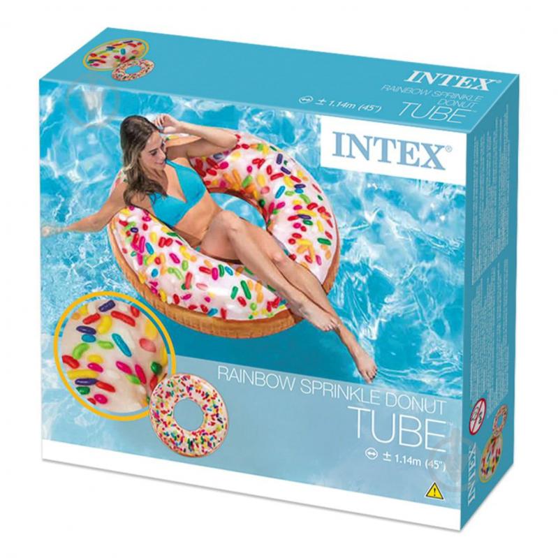 Коло надувне Intex Sprinkle Donut Tube 56263 - фото 4