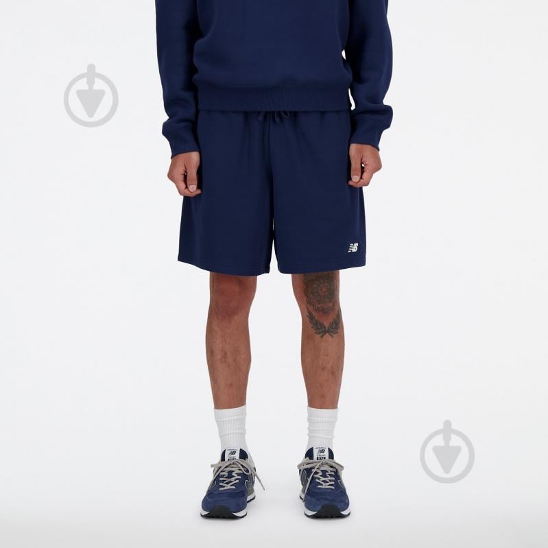 Шорты New Balance MS41520NNY р. M синий - фото 1