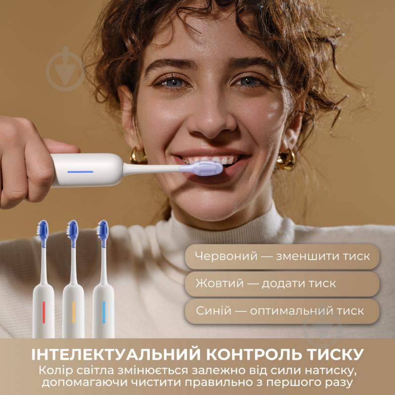 Электрическая зубная щетка MOVA Fresh 20 Sensus-White - фото 8