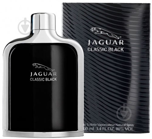 Туалетная вода Jaguar Classic Black 100 мл - фото 1