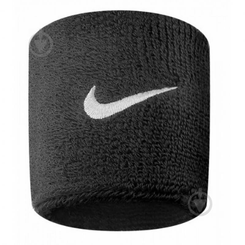 Напульсник Nike SWOOSH WRISTBANDS р. one size чорний - фото 1