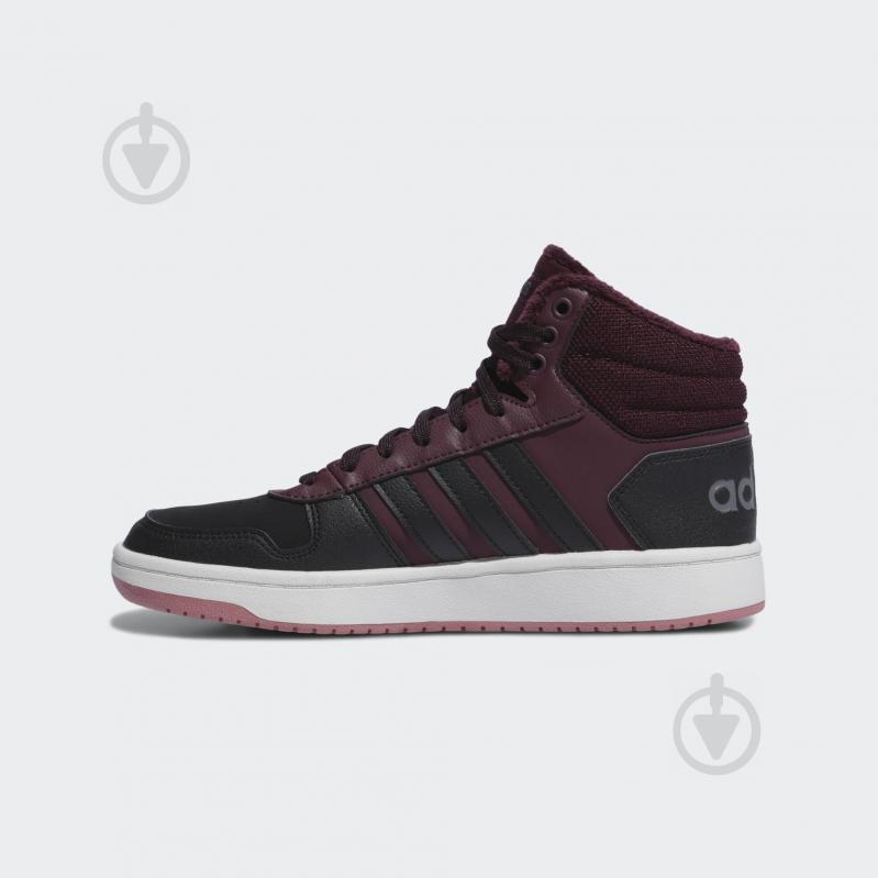 Черевики Adidas HOOPS 2.0 MID EE7877 р.39 1/3 бордовий - фото 6