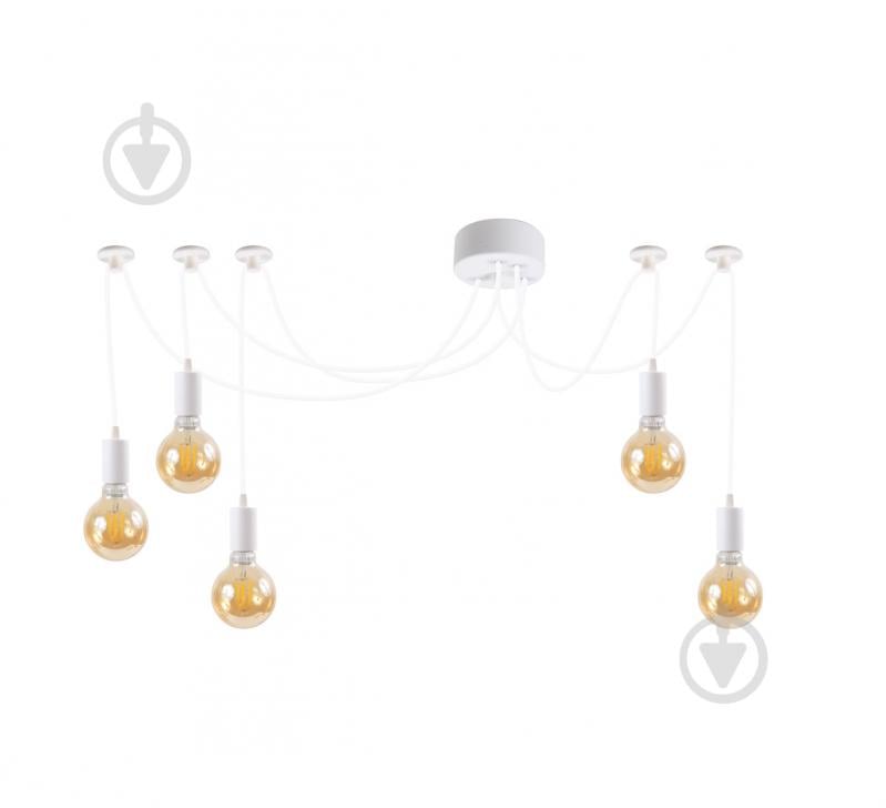 Люстра потолочная LIGHT SET TERNAVA EC 205 5xE27 белый - фото 1