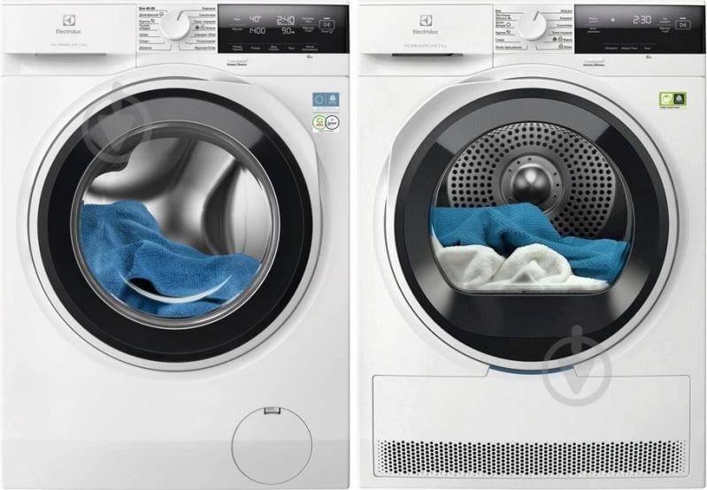 Стиральная машина Electrolux EW6F3494U + сушильная машина EW7D394UU - фото 1