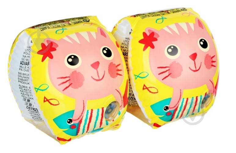 Нарукавники Intex Happy Kitten 20х15 см 56665 - фото 3 Нарукавники Intex Happy Kitten 20х15 см 56665 - фото 3