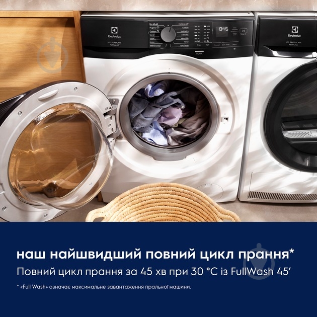 Стиральная машина Electrolux EW6F9452U + сушильная машина EW6D98BEU - фото 10 Стиральная машина Electrolux EW6F9452U + сушильная машина EW6D98BEU - фото 10