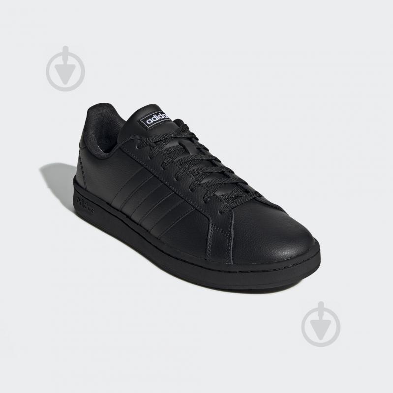 Кроссовки мужские зимние Adidas GRAND COURT EE7890 р.43 1/3 черные - фото 4