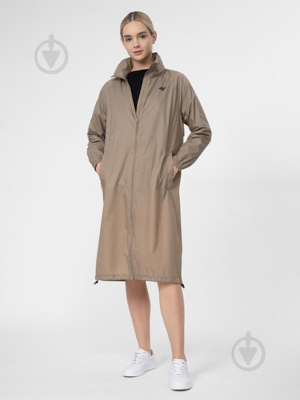 Куртка-парка 4F 4FSS23TJACF019-82S р.M коричневий - фото 1 Куртка-парка 4F 4FSS23TJACF019-82S р.M коричневий - фото 1