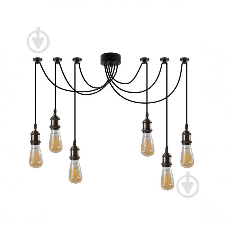 Люстра подвесная LIGHT SET TERNAVA 11206 6xE27 бронза - фото 1 Люстра подвесная LIGHT SET TERNAVA 11206 6xE27 бронза - фото 1