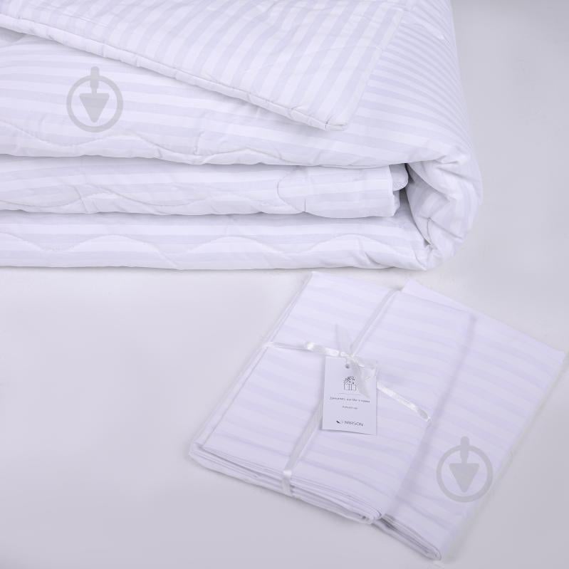 Одеяло антиаллергенное №190 Сolor Fun Line 17-0605 Stripe White лето 172x205 см MirSon белый - фото 4 Одеяло антиаллергенное №190 Сolor Fun Line 17-0605 Stripe White лето 172x205 см MirSon белый - фото 4