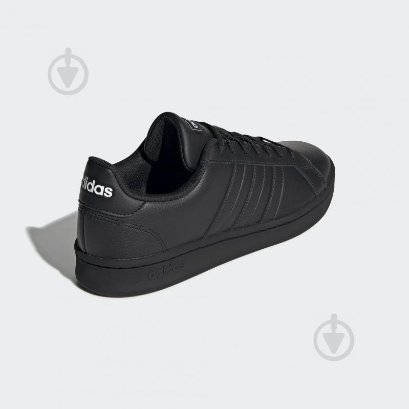 Кроссовки мужские зимние Adidas GRAND COURT EE7890 р.45 1/3 черные - фото 5