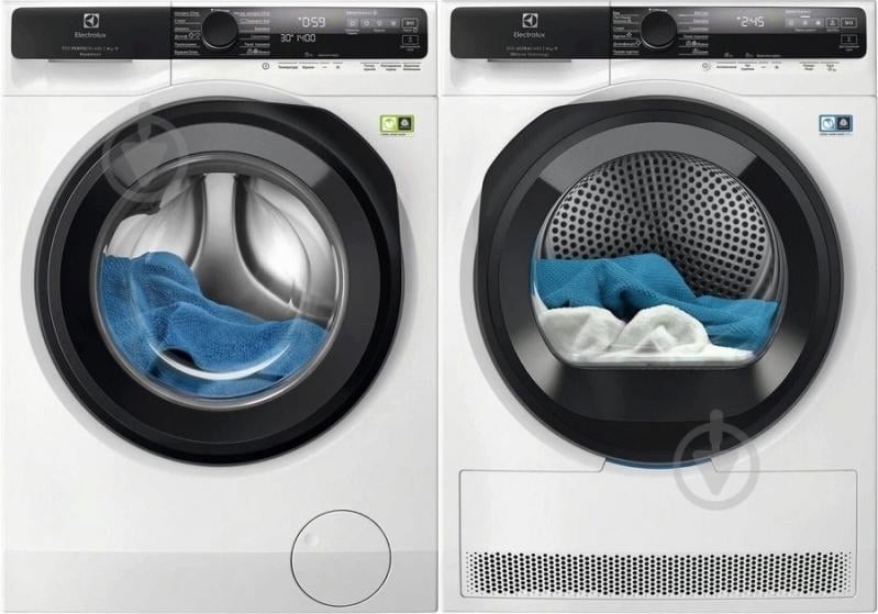 Пральна машина Electrolux EW9F5482WCU + сушильна машина EW8D595MUC - фото 1