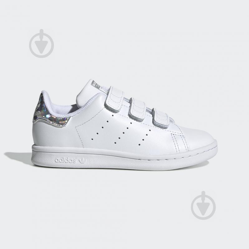 Кроссовки Adidas STAN SMITH CF C EE8484 р.31 белые - фото 1