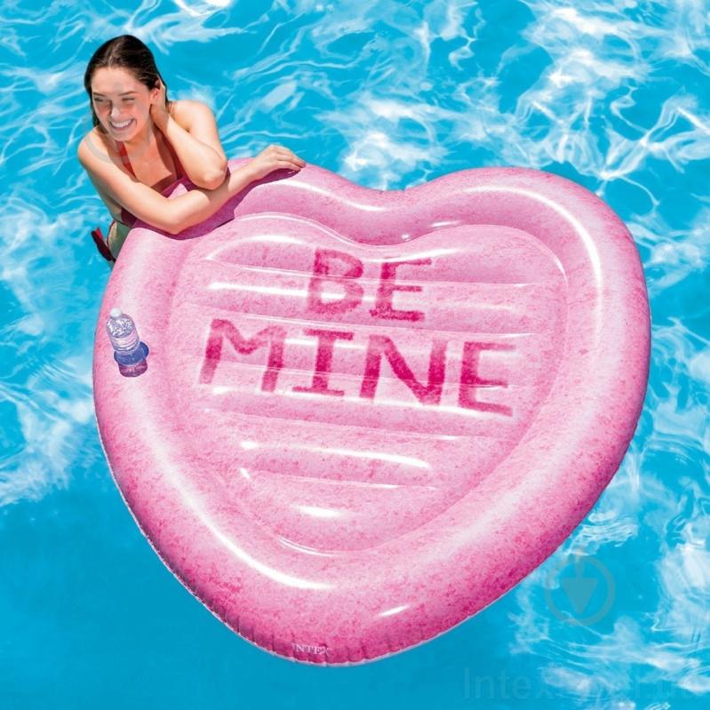 Плот надувной Intex Карамельное сердце - фото 3 Плот надувной Intex Карамельное сердце - фото 3