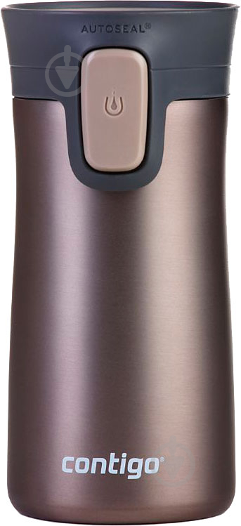 Термочашка Contigo Pinnacle Matte Brown 300 мл 2095406 (6800294) - фото 1