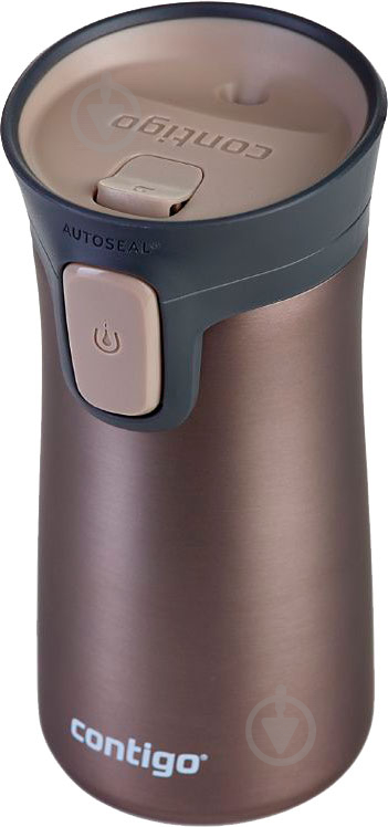 Термочашка Contigo Pinnacle Matte Brown 300 мл 2095406 (6800294) - фото 2