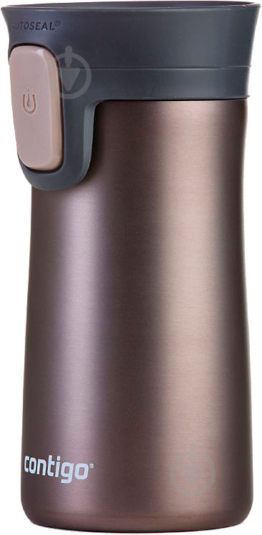 Термочашка Contigo Pinnacle Matte Brown 300 мл 2095406 (6800294) - фото 3