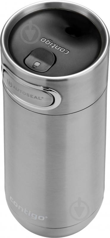 Термочашка Contigo Luxe Gray 360 мл 2104367 (6800377) - фото 4