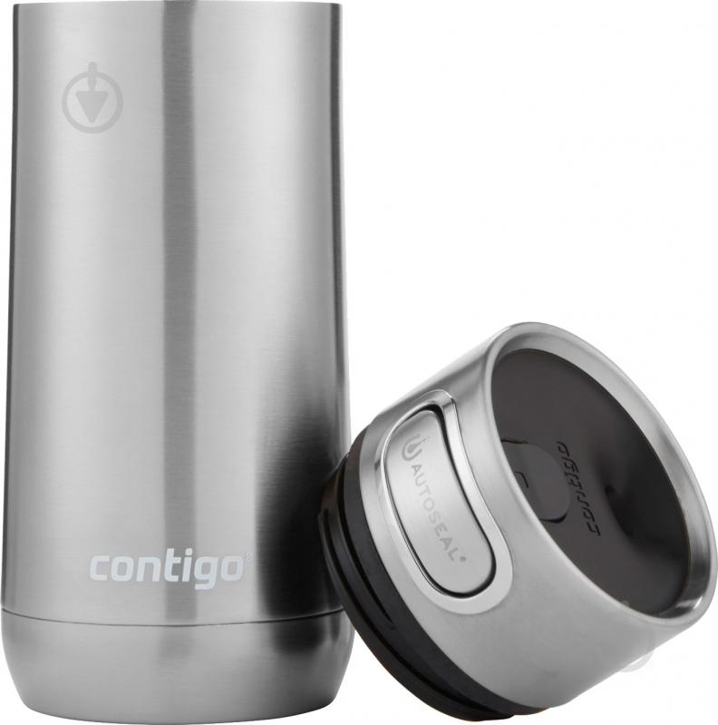 Термочашка Contigo Luxe Gray 360 мл 2104367 (6800377) - фото 6