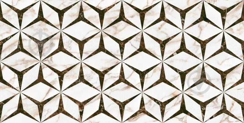 Плитка Augusta Crystal W\DEC M NR Glossy 30,8x60,8 см (2 сорт) - фото 4