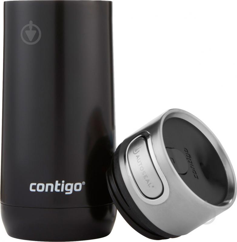 Термочашка Contigo Luxe Black 360 мл 2104541 (6800374) - фото 6