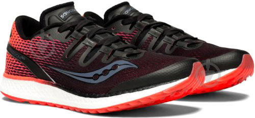 Кросівки жіночі демісезонні Saucony FREDOM_ISO 10355-7s р.38,5 чорні - фото 1