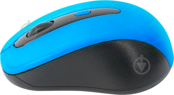 Миша Omega Wireless OM0416WBBL blue - фото 2