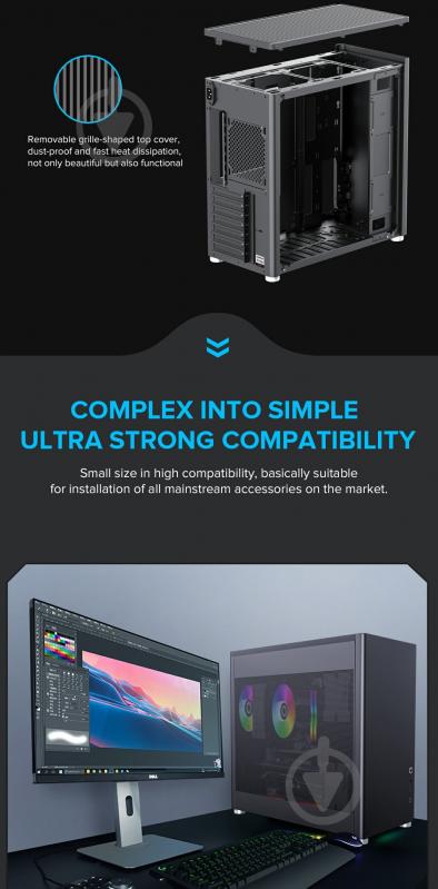 Корпус GameMax MeshBox Black - фото 22 Корпус GameMax MeshBox Black - фото 22