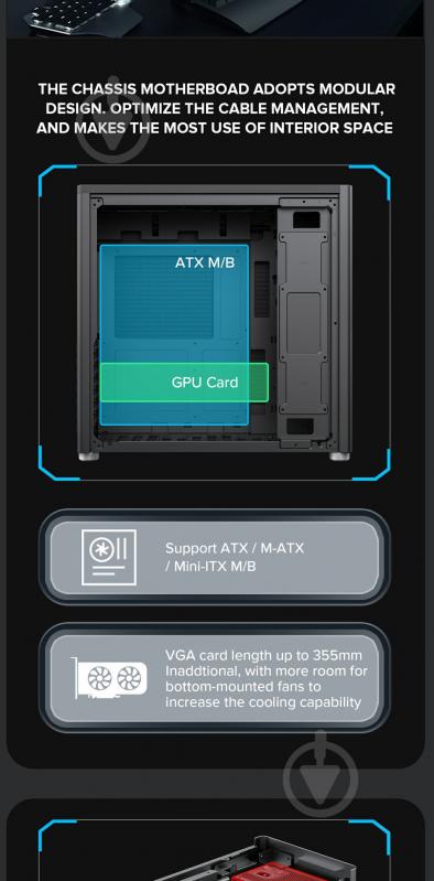 Корпус GameMax MeshBox Black - фото 21 Корпус GameMax MeshBox Black - фото 21