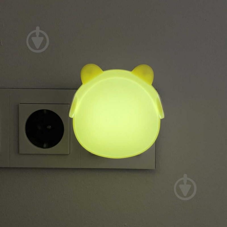 Нічник-розетка Violux LED SONIC 0,6 Вт жовтий 310303 - фото 1