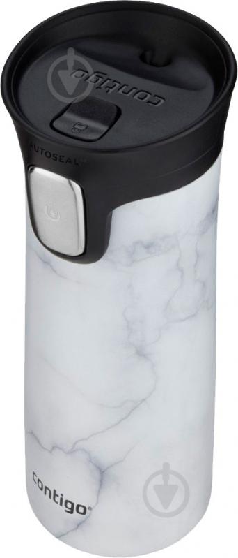 Термочашка Contigo Pinnacle Couture White 420 мл 2104543 (6800379) - фото 3