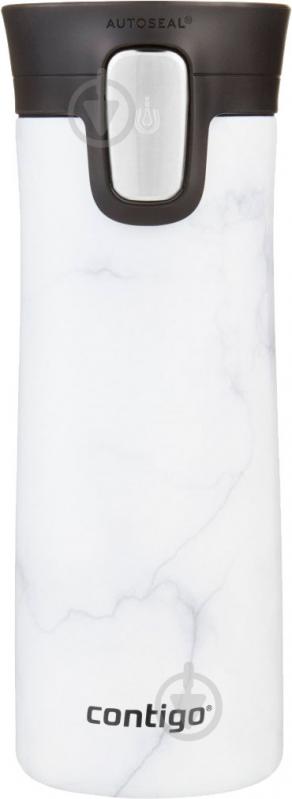 Термочашка Contigo Pinnacle Couture White 420 мл 2104543 (6800379) - фото 1