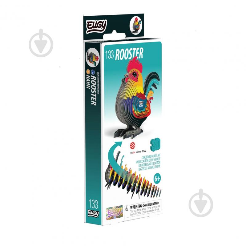 3D-конструктор EUGY Зоопарк Петух XEG-133 - фото 1 3D-конструктор EUGY Зоопарк Петух XEG-133 - фото 1