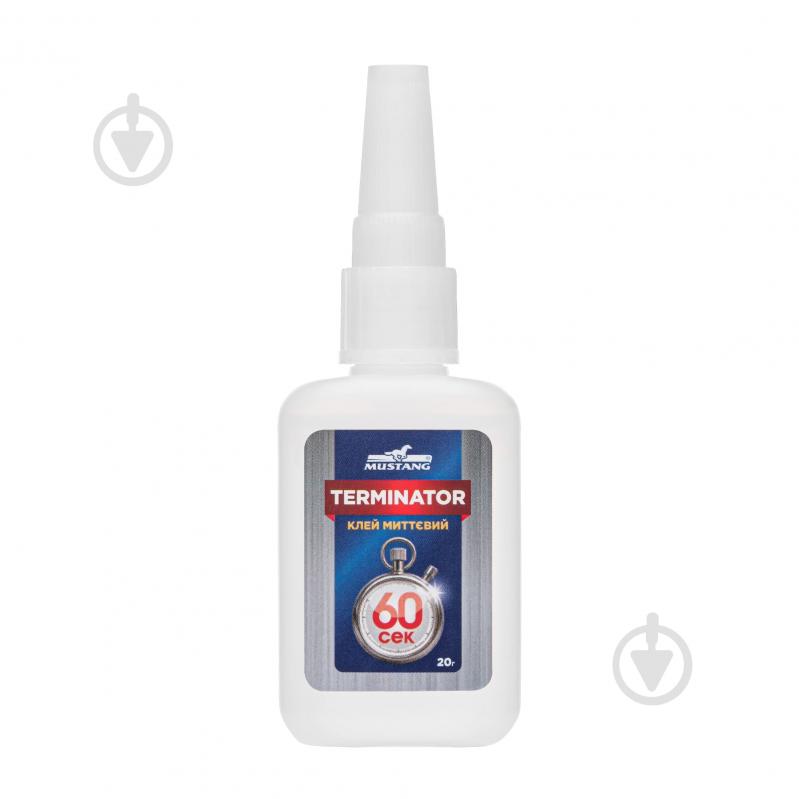 Суперклей Mustang TERMINATOR 20 г MG21 - фото 2