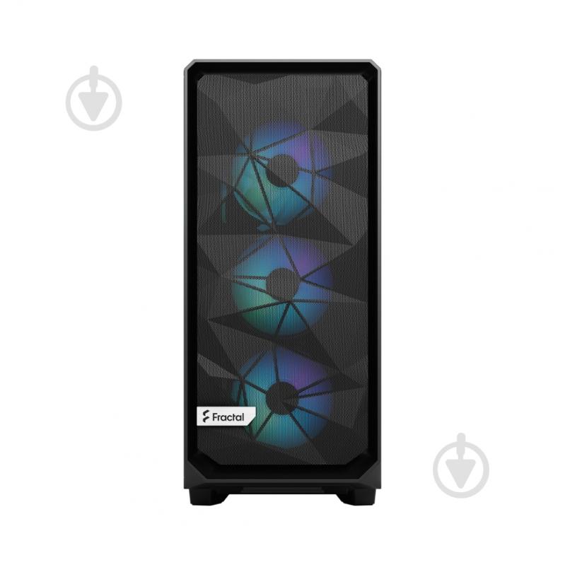 Корпус Fractal Design Meshify 2 Compact Lite RGB Black (FD-C-MEL2C-05) - фото 2