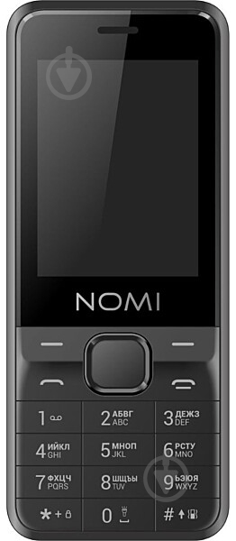 Мобільний телефон Nomi i2402 black 941934 - фото 1