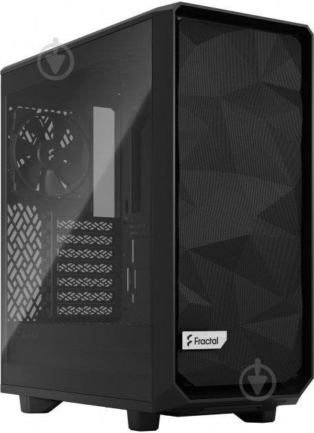 Корпус Fractal Design Meshify 2 Compact Lite Black TG (FD-C-MEL2C-03) - фото 1