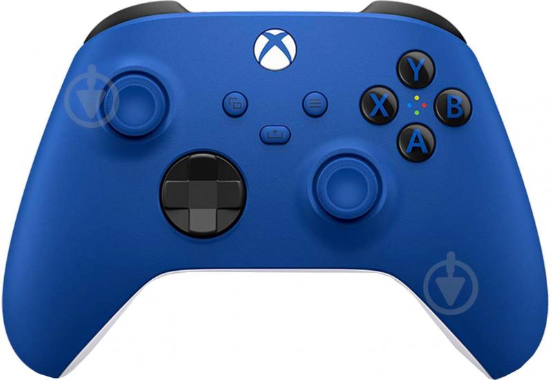 Геймпад Xbox Microsoft Wireless Controller Shock Blue - фото 1