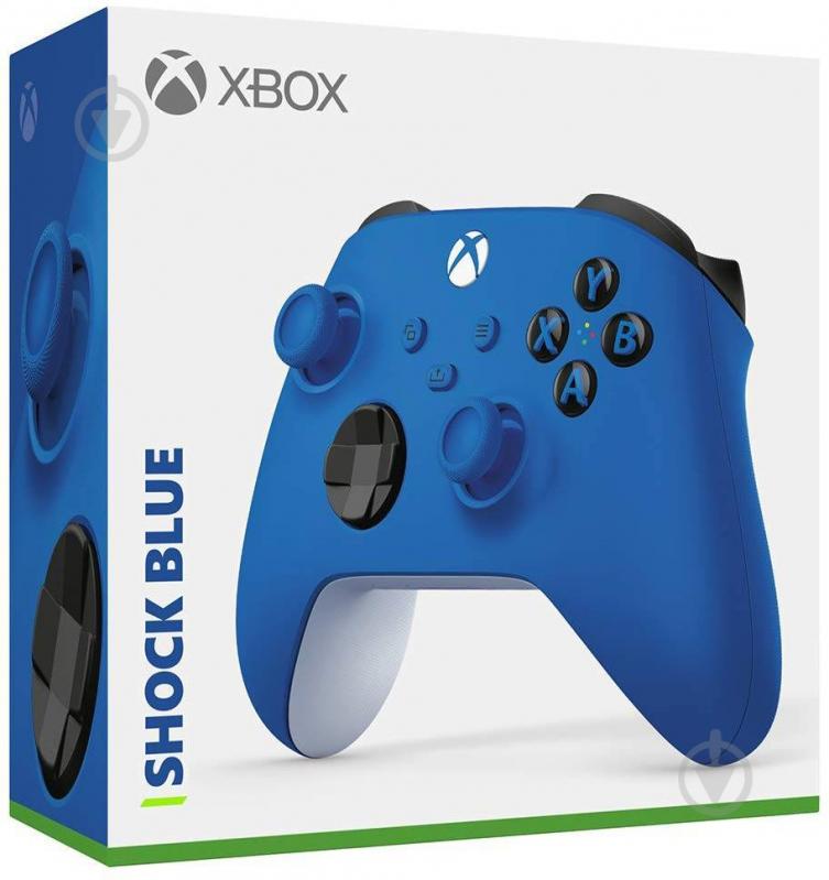 Геймпад Xbox Microsoft Wireless Controller Shock Blue - фото 6