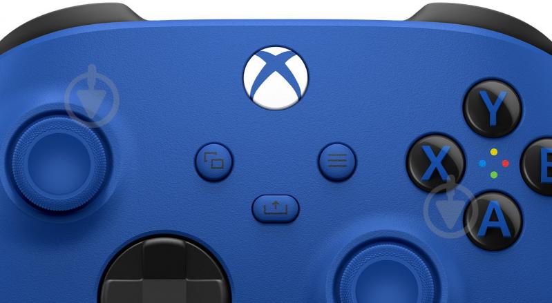 Геймпад Xbox Microsoft Wireless Controller Shock Blue - фото 5