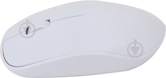 Миша Omega Wireless OM0420WW white - фото 2